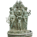 Factory Supply bronze wall fountains with lion head sculpture